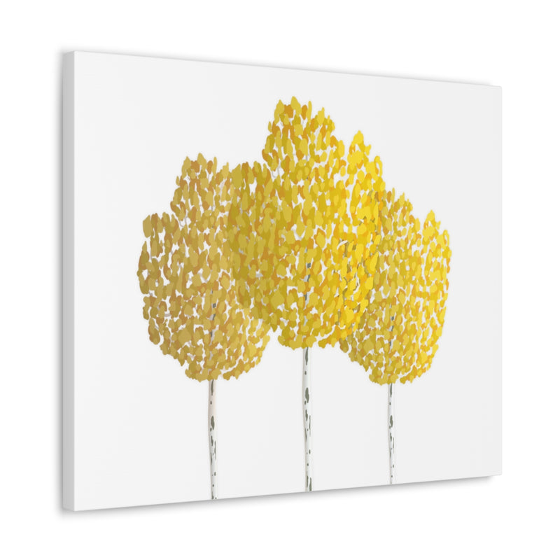 Fall Aspen Canvas