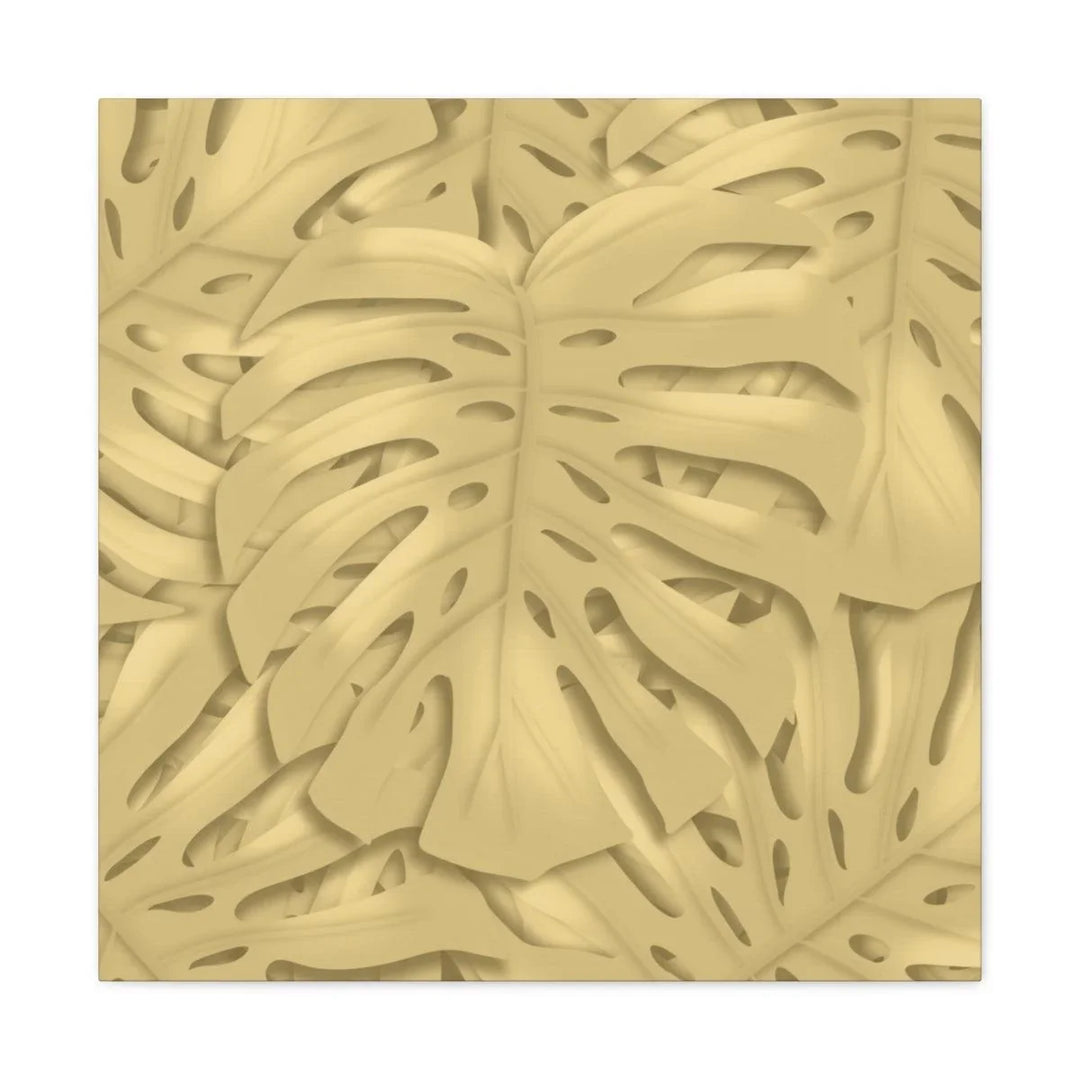 Golden Monstera Canvas, Canvas, Laura Christine Photography & Design, Art & Wall Decor, Canvas, Hanging Hardware, Home & Living, Indoor, Laura Christine Photography & Design, laurachristinedesign.com