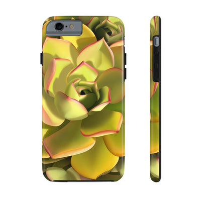 Noble Aeonium Succulent Phone Case, Phone Case, Printify, Accessories, Glossy, iPhone Cases, Matte, Phone accessory, Phone Cases, Samsung Cases, Laura Christine Photography & Design, laurachristinedesign.com