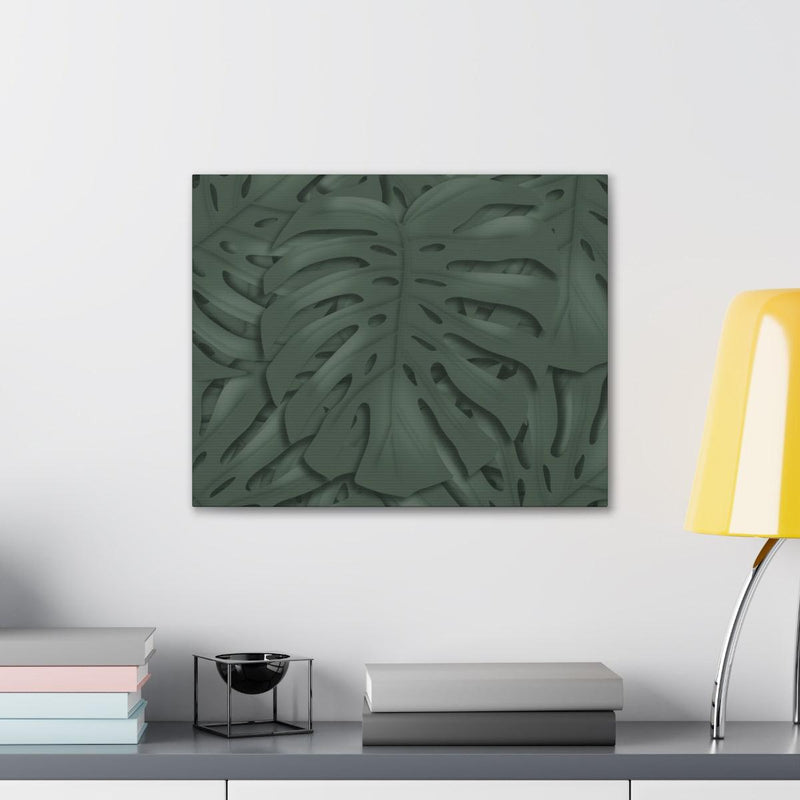 Deep Green Monstera Canvas, Canvas, Laura Christine Photography & Design, Art & Wall Decor, Canvas, Hanging Hardware, Home & Living, Indoor, Laura Christine Photography & Design, laurachristinedesign.com