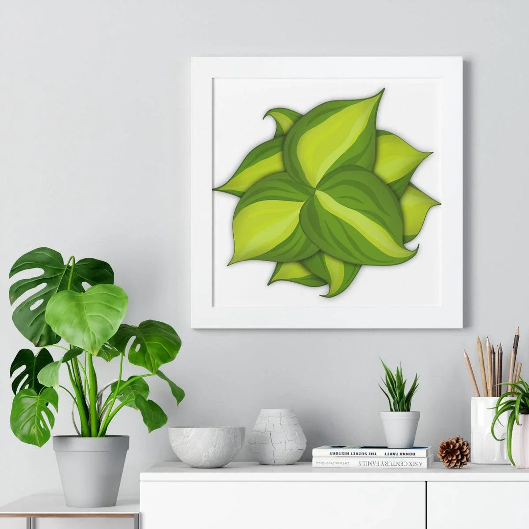 Philodendron Brasil Framed Print, Poster, Laura Christine Photography & Design, Framed, Home & Living, Indoor, Paper, Posters, Laura Christine Photography & Design, laurachristinedesign.com