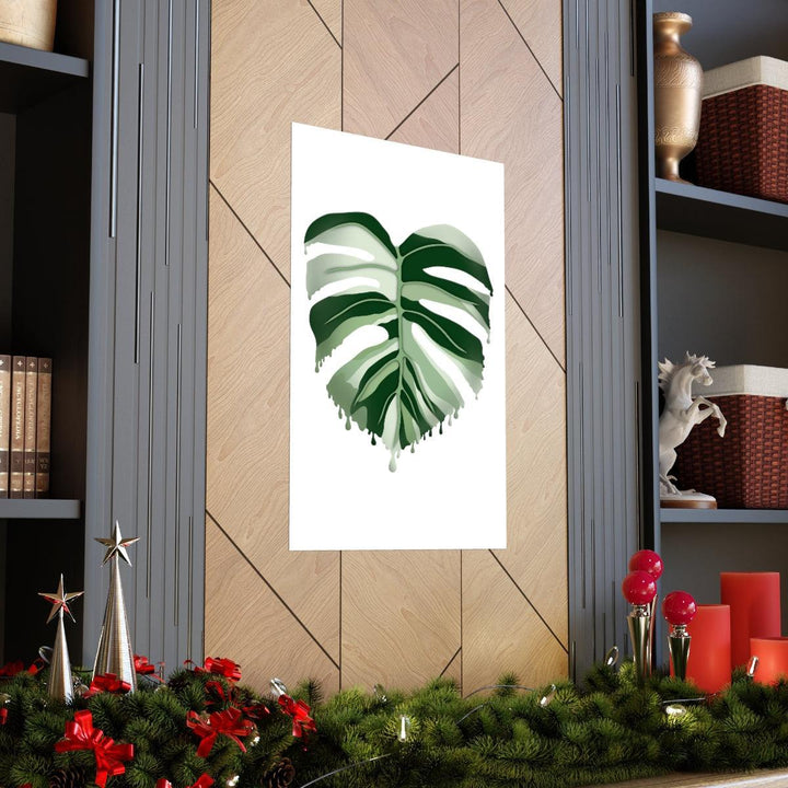 Melting Monstera Albo - Print, Poster, Laura Christine Photography & Design, Back to School, Home & Living, Indoor, Matte, Paper, Posters, Valentine's Day promotion, Laura Christine Photography & Design, 