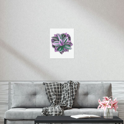 Tradescantia Nanouk Print