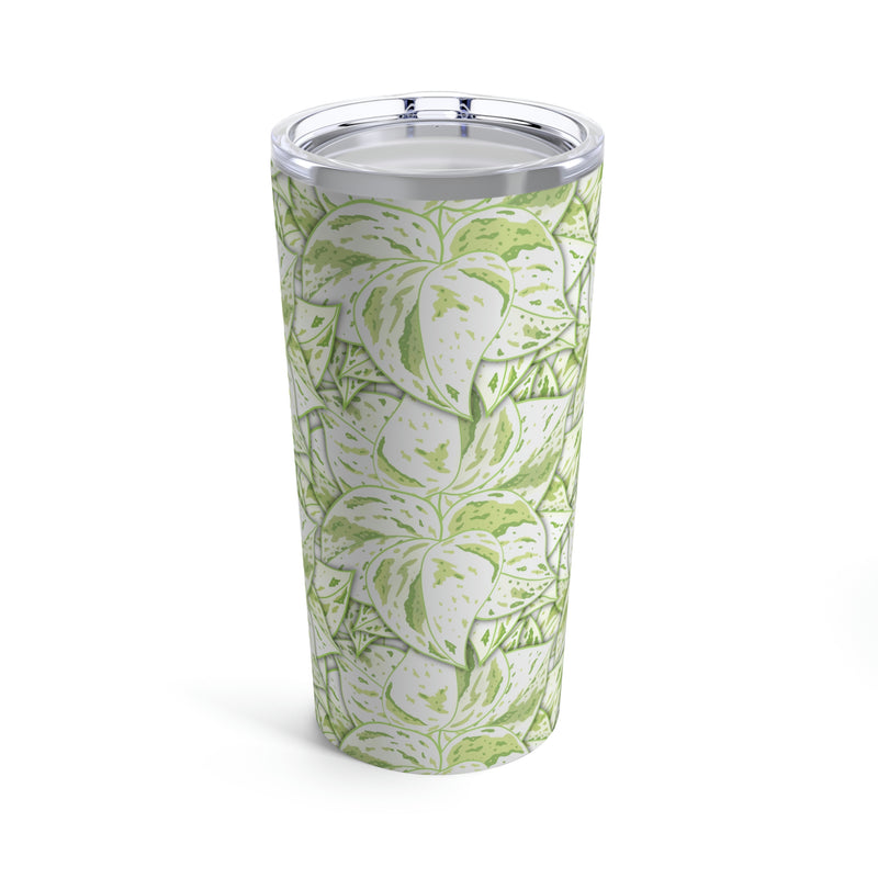 Snow Queen Pothos Tumbler