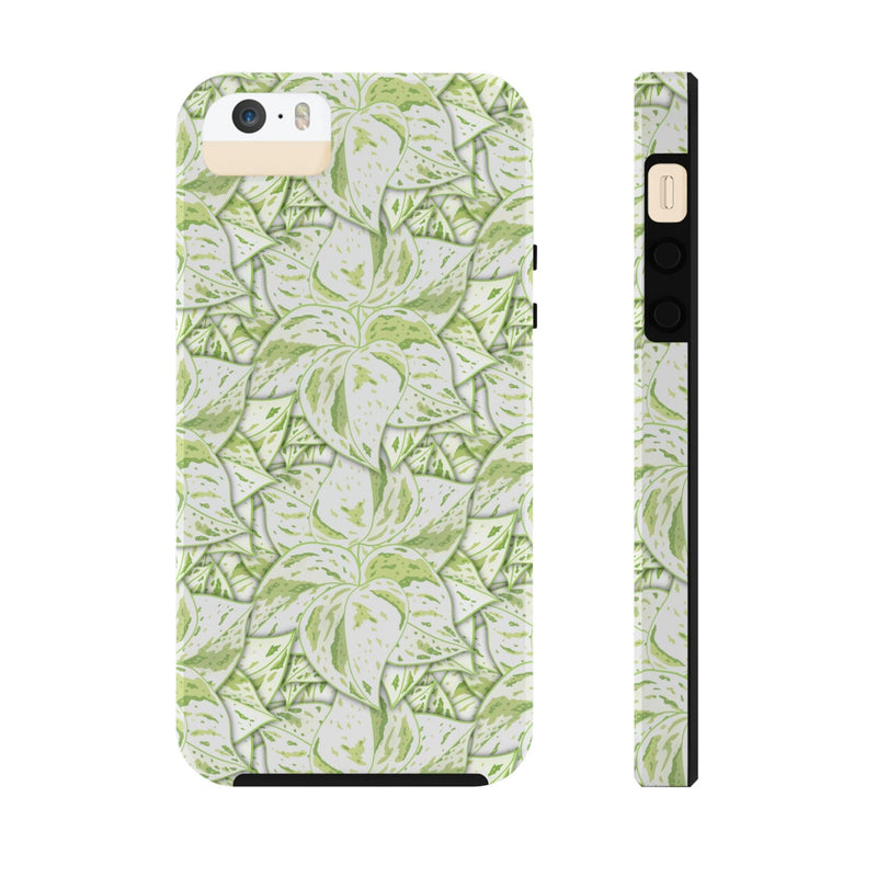 Snow Queen Pothos Phone Case, Phone Case, Printify, Accessories, Glossy, iPhone Cases, Matte, Phone accessory, Phone Cases, Samsung Cases, Laura Christine Photography & Design, laurachristinedesign.com