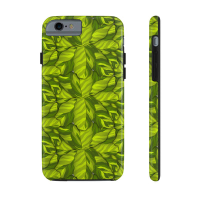 Calathea Yellow Fusion Phone Case, Phone Case, Printify, Accessories, Android, Calathea, Gift, Glossy, House Plant, Illustration, Indoor Plant, Iphone, iPhone Cases, Matte, Mobile, Phone accessory, Phone Case, Phone Cases, Plant, Prayer Plant, Protective Case, Samsung Cases, Yellow Fusion, Laura Christine Photography & Design, laurachristinedesign.com