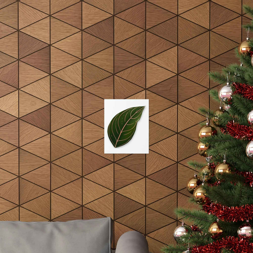 POS Aglaonema Rotundum Print