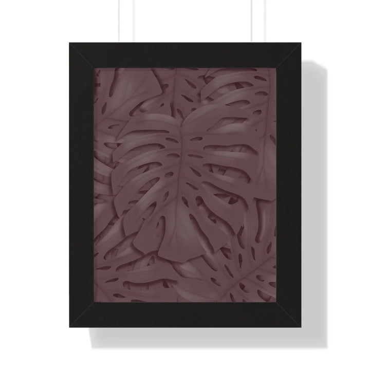 Merlot Monstera Framed Print, Poster, Laura Christine Photography & Design, Framed, Home & Living, Indoor, Paper, Posters, Laura Christine Photography & Design, laurachristinedesign.com