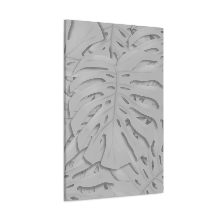 Soft Gray Monstera Canvas, Canvas, Laura Christine Photography & Design, Art & Wall Decor, Canvas, Hanging Hardware, Home & Living, Indoor, Laura Christine Photography & Design, laurachristinedesign.com