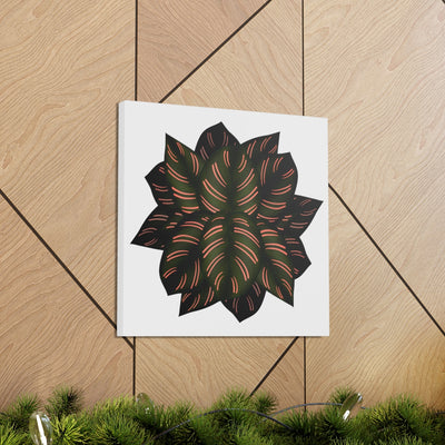 Calathea Pinstripe Canvas