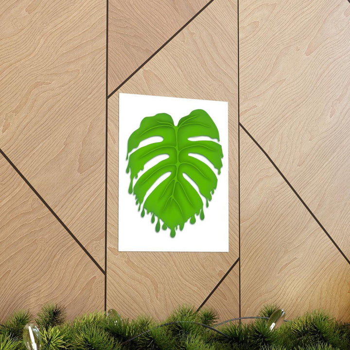 Melting Monstera Print, Poster, Laura Christine Photography & Design, Back to School, Home & Living, Indoor, Matte, Paper, Posters, Valentine's Day promotion, Laura Christine Photography & Design, laurachristinedesign.com