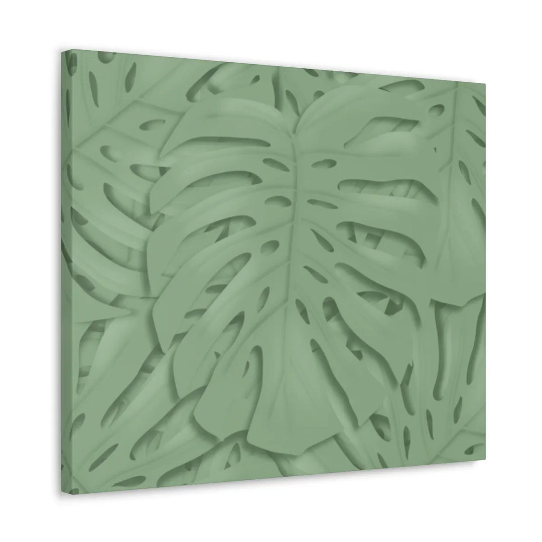 Monstera Canvas Art | Durable Matte Finish Canvas Art Print for Indoor Wall Decor