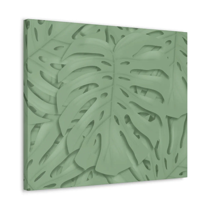 Monstera Canvas Art | Durable Matte Finish Canvas Art Print for Indoor Wall Decor