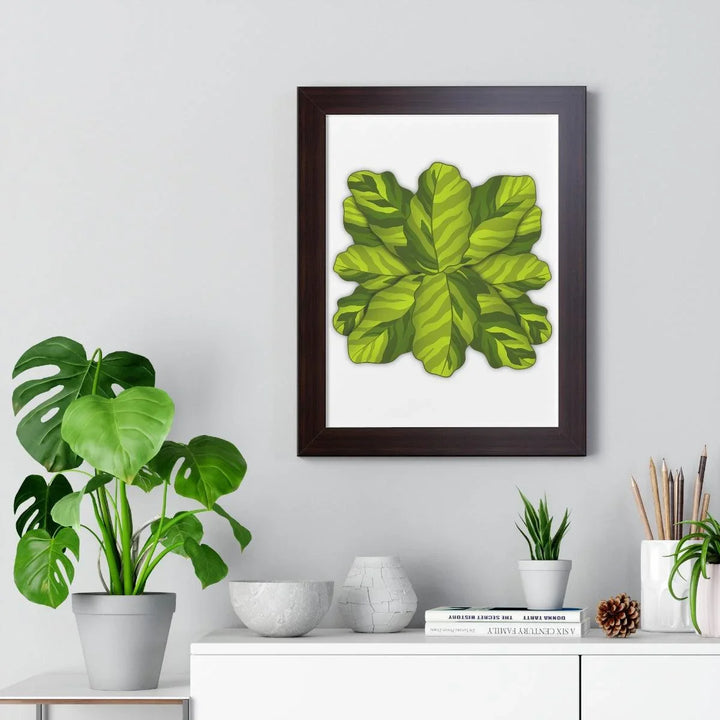 Calathea Yellow Fusion Framed Print, Poster, Laura Christine Photography & Design, Bottle, Calathea, Canvas Bag, Coffee, Drinkware, Framed, Home & Living, Indoor, Paper, Posters, Prayer Plant, Reusable, Shopping Bag, Tea, Tote Bag, Travel, Tumbler, Water, Yellow Fusion, Laura Christine Photography & Design, laurachristinedesign.com