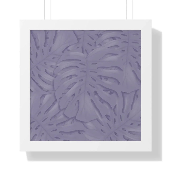 Violet Monstera Framed Print, Poster, Laura Christine Photography & Design, Framed, Home & Living, Indoor, Paper, Posters, Laura Christine Photography & Design, laurachristinedesign.com