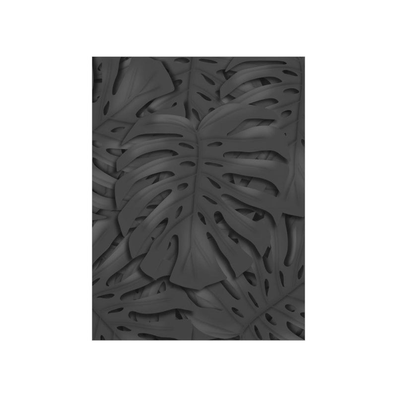 Charcoal Monstera Print, Poster, Printify, Back to School, Home & Living, Indoor, Matte, Paper, Posters, Valentine&