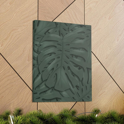 Deep Green Monstera Canvas, Canvas, Laura Christine Photography & Design, Art & Wall Decor, Canvas, Hanging Hardware, Home & Living, Indoor, Laura Christine Photography & Design, laurachristinedesign.com