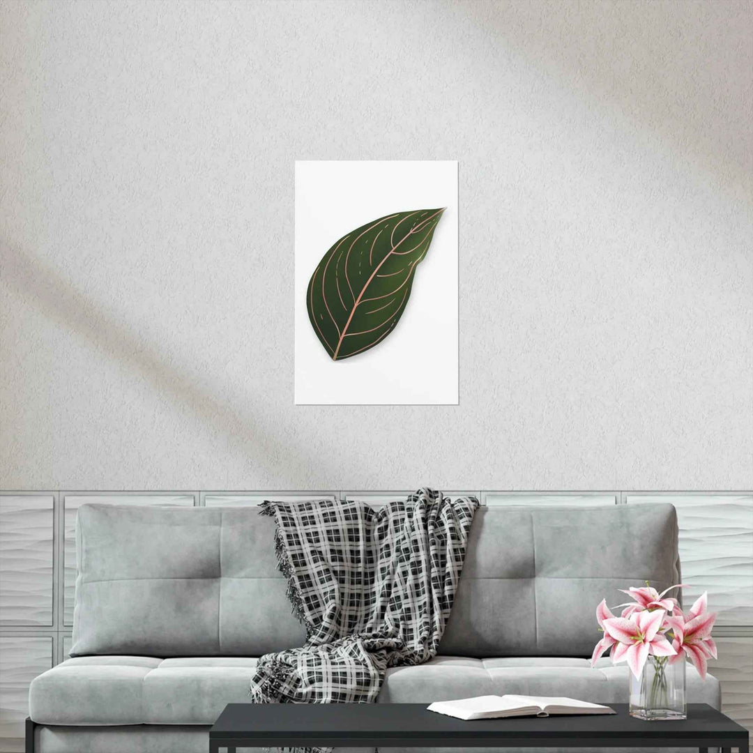 POS Aglaonema Rotundum Print
