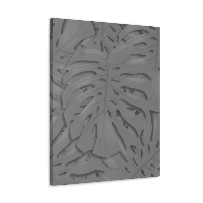 Smokey Monstera Canvas