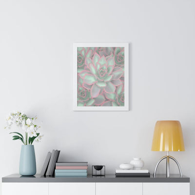 Echeveria Violet Queen Succulent Framed Print, Poster, Laura Christine Photography & Design, Framed, Home & Living, Indoor, Paper, Posters, Laura Christine Photography & Design, laurachristinedesign.com