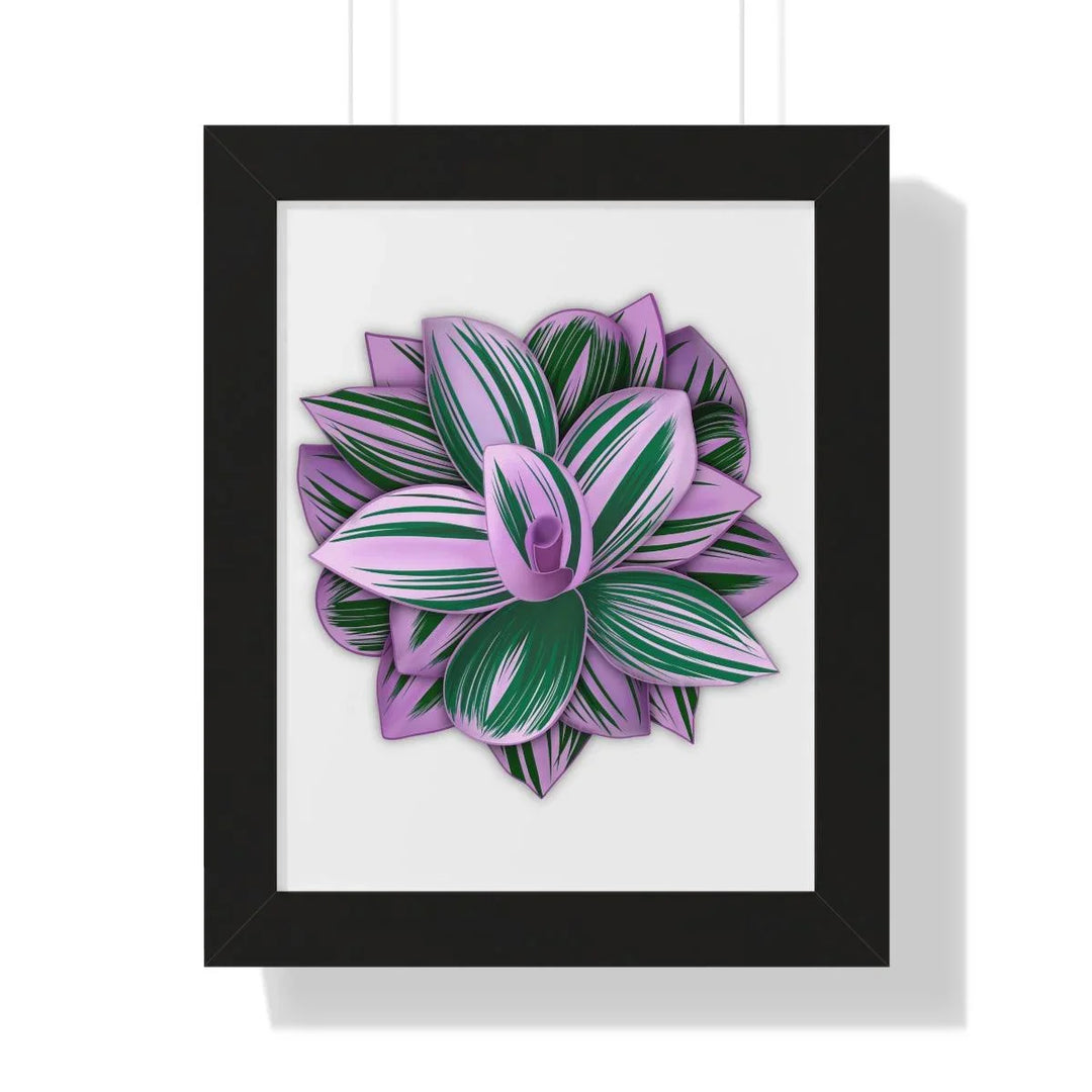 Tradescantia Nanouk Framed Print, Poster, Laura Christine Photography & Design, Framed, Home & Living, Indoor, Paper, Posters, Laura Christine Photography & Design, laurachristinedesign.com