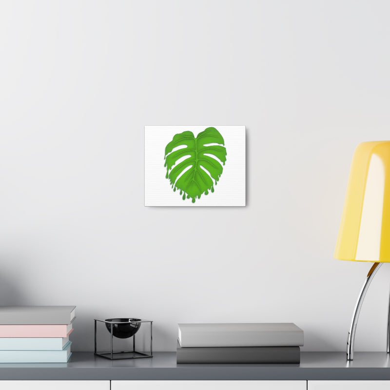 Melting Monstera Canvas