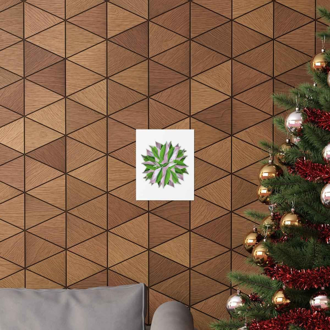 Tricolor Syngonium Print - Botanical Poster on Museum Grade Paper | Archival Ink Unframed