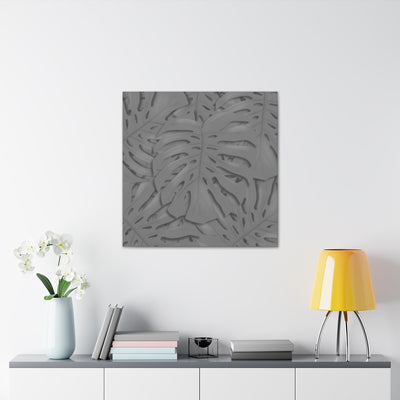 Smokey Monstera Canvas