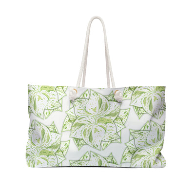 Snow Queen Pothos Weekender Bag