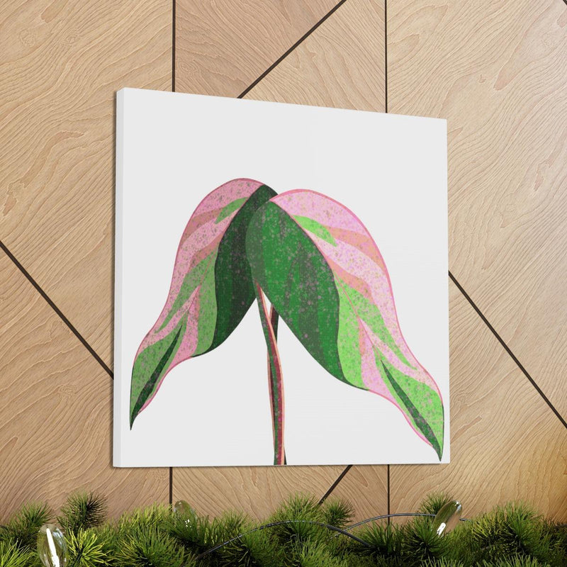 Pink Princess Philodendron Canvas, Canvas, Laura Christine Photography & Design, Art & Wall Decor, Canvas, Hanging Hardware, Home & Living, Indoor, Laura Christine Photography & Design, laurachristinedesign.com