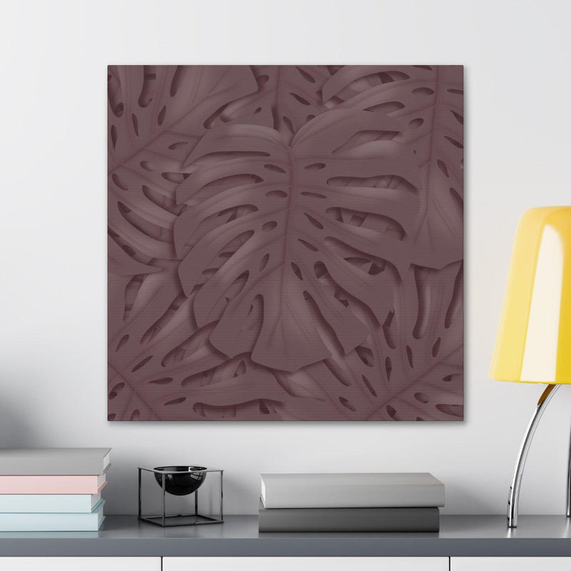 Merlot Monstera Canvas, Canvas, Laura Christine Photography & Design, Art & Wall Decor, Canvas, Hanging Hardware, Home & Living, Indoor, Laura Christine Photography & Design, laurachristinedesign.com