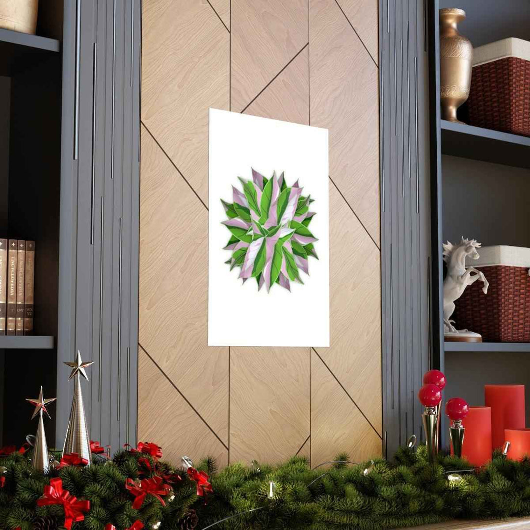 Tricolor Syngonium Print - Botanical Poster on Museum Grade Paper | Archival Ink Unframed