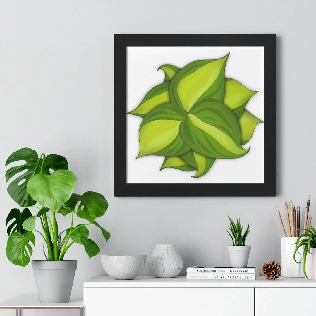 Philodendron Brasil Framed Print, Poster, Laura Christine Photography & Design, Framed, Home & Living, Indoor, Paper, Posters, Laura Christine Photography & Design, laurachristinedesign.com