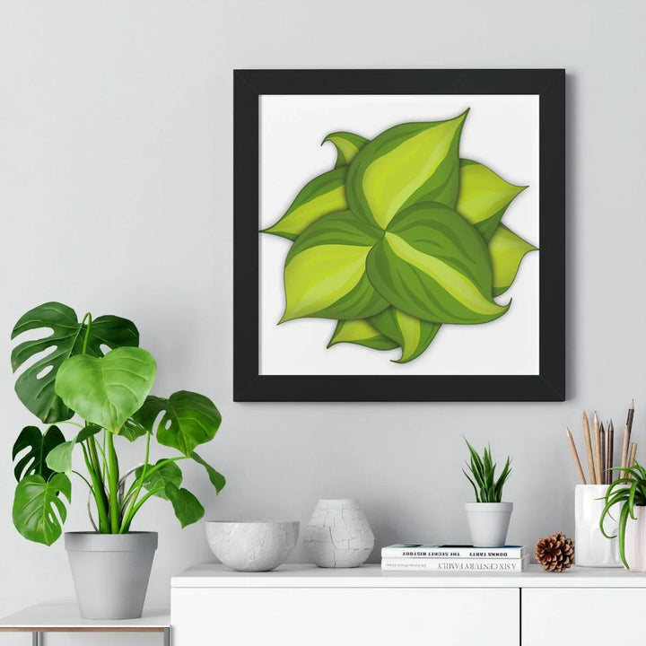 Philodendron Brasil Framed Print, Poster, Laura Christine Photography & Design, Framed, Home & Living, Indoor, Paper, Posters, Laura Christine Photography & Design, laurachristinedesign.com