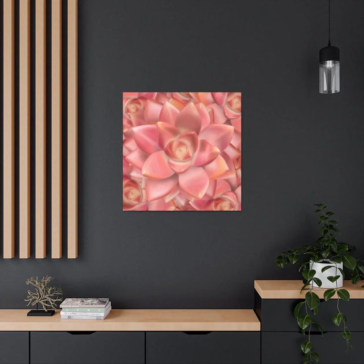 Graptosedum 'California Sunset' Succulent Canvas, Canvas, Laura Christine Photography & Design, Art & Wall Decor, Canvas, Hanging Hardware, Home & Living, Indoor, Laura Christine Photography & Design, laurachristinedesign.com