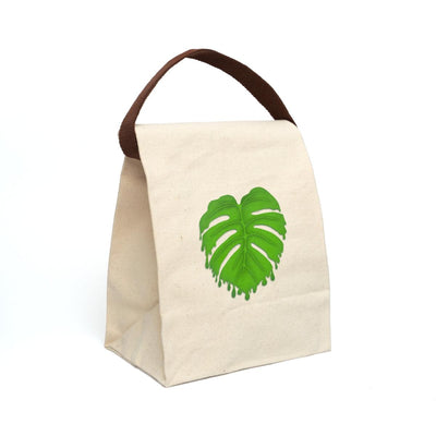 Melting Monstera Lunch Bag, Bags, Laura Christine Photography & Design, Accessories, Bags, Dining, DTG, Home & Living, Kitchen, Kitchen Accessories, Lunch bag, Reusable, Totes, Laura Christine Photography & Design, laurachristinedesign.com