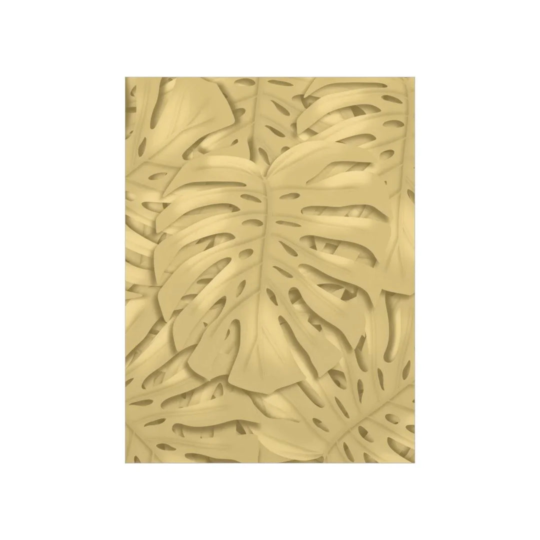 Golden Monstera Pattern Print, Poster, Laura Christine Photography & Design, Back to School, Home & Living, Indoor, Matte, Paper, Posters, Valentine's Day promotion, Laura Christine Photography & Design, laurachristinedesign.com