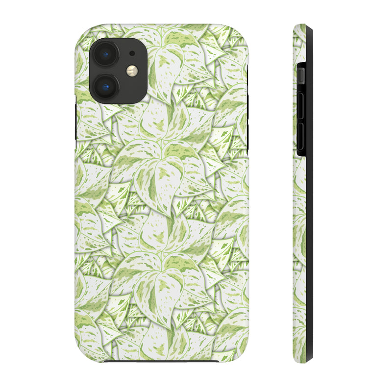 Snow Queen Pothos Phone Case, Phone Case, Printify, Accessories, Glossy, iPhone Cases, Matte, Phone accessory, Phone Cases, Samsung Cases, Laura Christine Photography & Design, laurachristinedesign.com