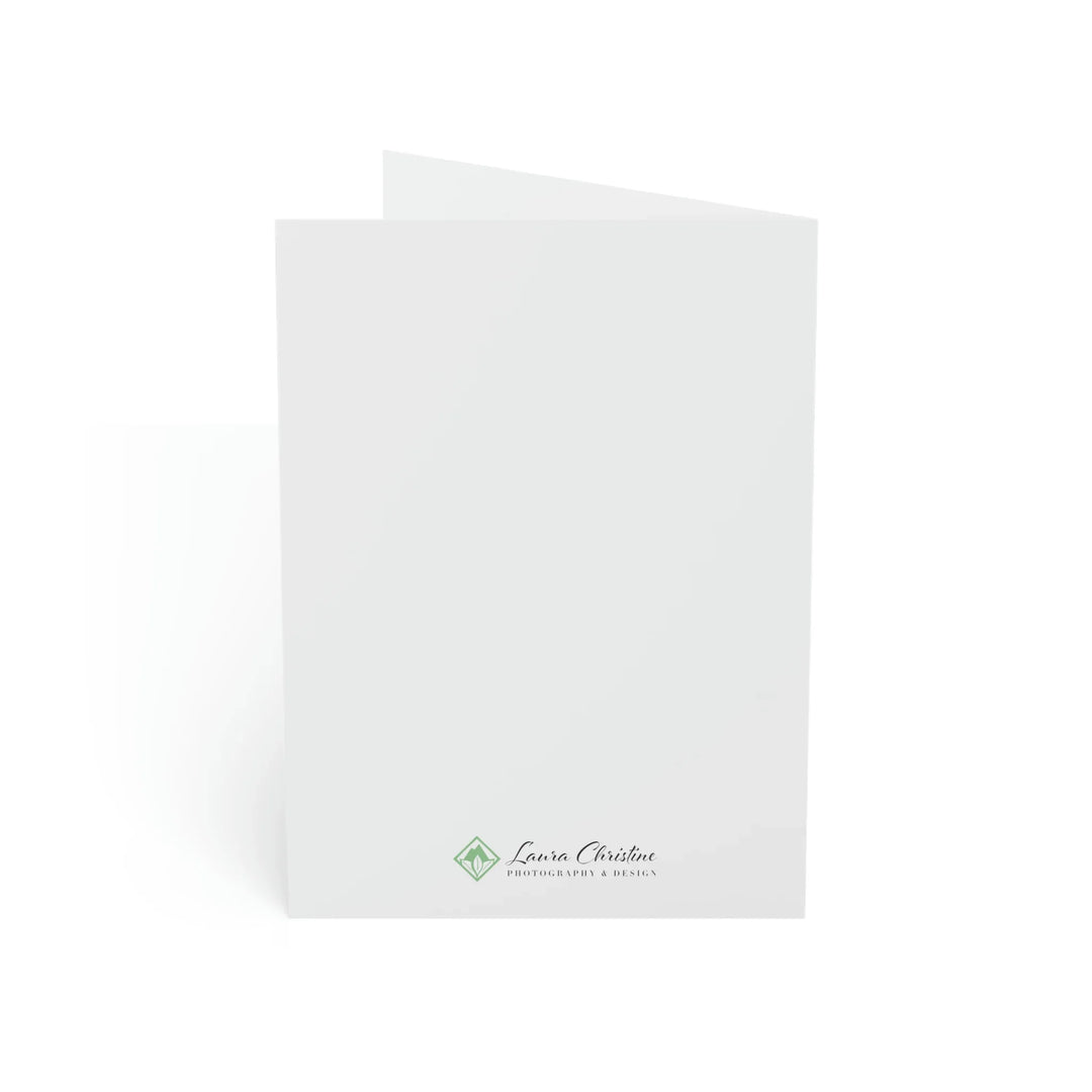 Succulent Greeting Card – Echeveria Violet Queen Botanical Art With Matte Finish