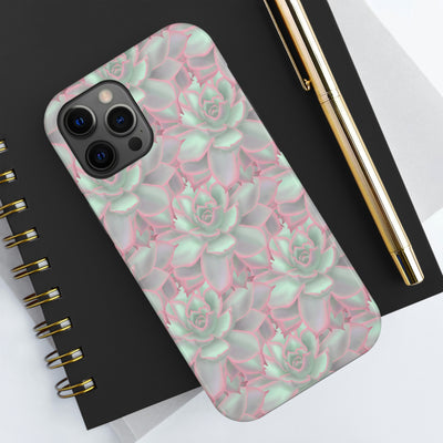 Echeveria Violet Queen Succulent Phone Case, Phone Case, Printify, Accessories, Glossy, iPhone Cases, Matte, Phone accessory, Phone Cases, Samsung Cases, Laura Christine Photography & Design, laurachristinedesign.com