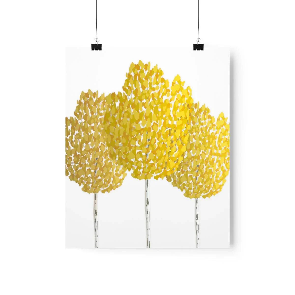 Fall Aspen Print, Poster, Laura Christine Photography & Design, Back to School, Home & Living, Indoor, Matte, Paper, Posters, Valentine's Day promotion, Laura Christine Photography & Design, laurachristinedesign.com