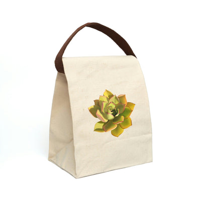 Noble Aeonium Succulent Lunch Bag, Bags, Printify, Accessories, Bags, Dining, DTG, Home & Living, Kitchen, Kitchen Accessories, Lunch bag, Reusable, Totes, Laura Christine Photography & Design, laurachristinedesign.com