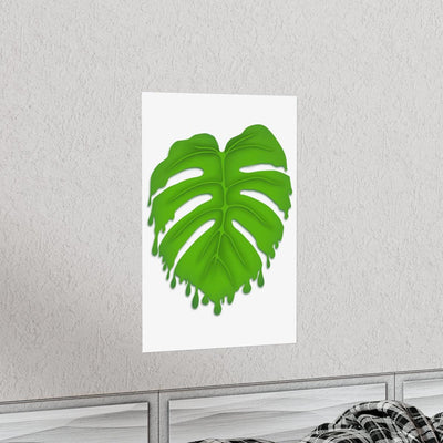 Melting Monstera Print, Poster, Laura Christine Photography & Design, Back to School, Home & Living, Indoor, Matte, Paper, Posters, Valentine's Day promotion, Laura Christine Photography & Design, laurachristinedesign.com