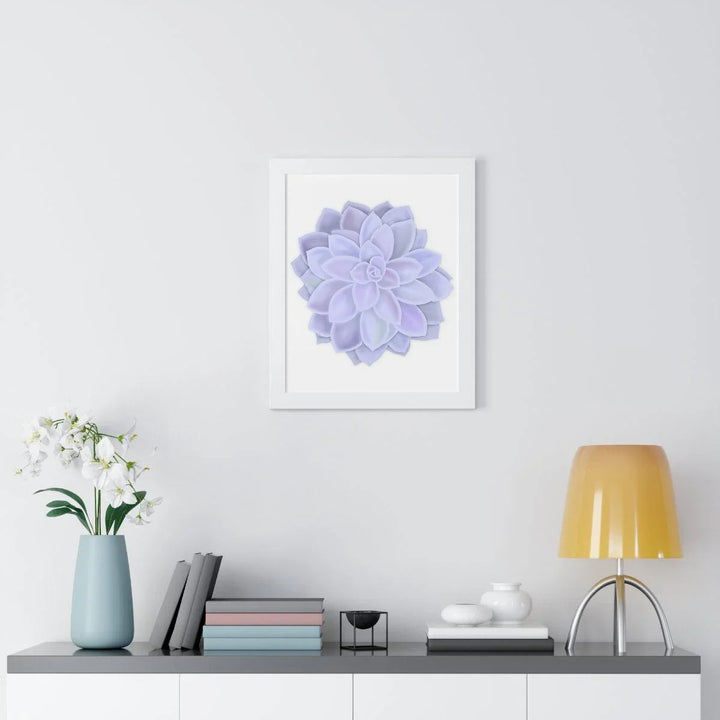 Graptopetalum 'Murasaki' Succulent Framed Print, Poster, Laura Christine Photography & Design, Framed, Home & Living, Indoor, Paper, Posters, Laura Christine Photography & Design, laurachristinedesign.com