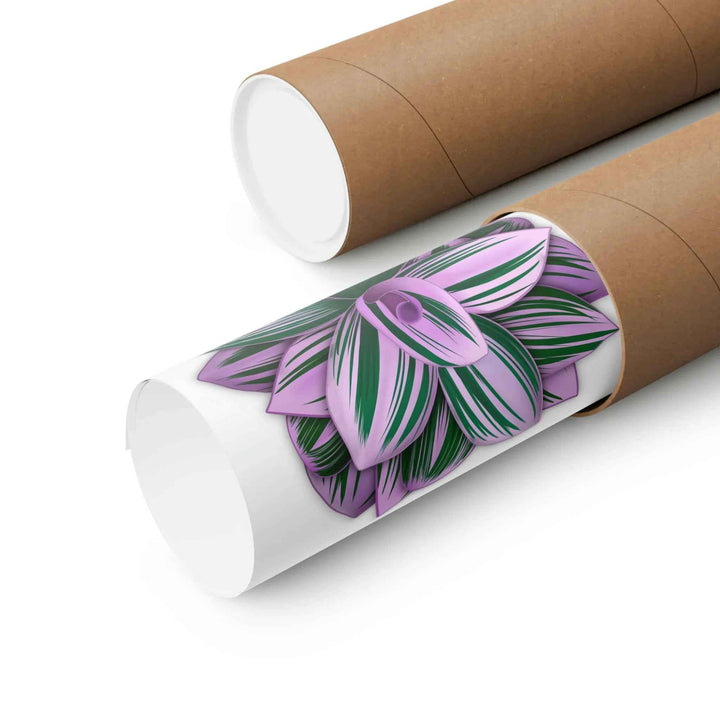 Tradescantia Nanouk Print – Botanical Wall Art on Museum-Grade Paper Poster Unframed