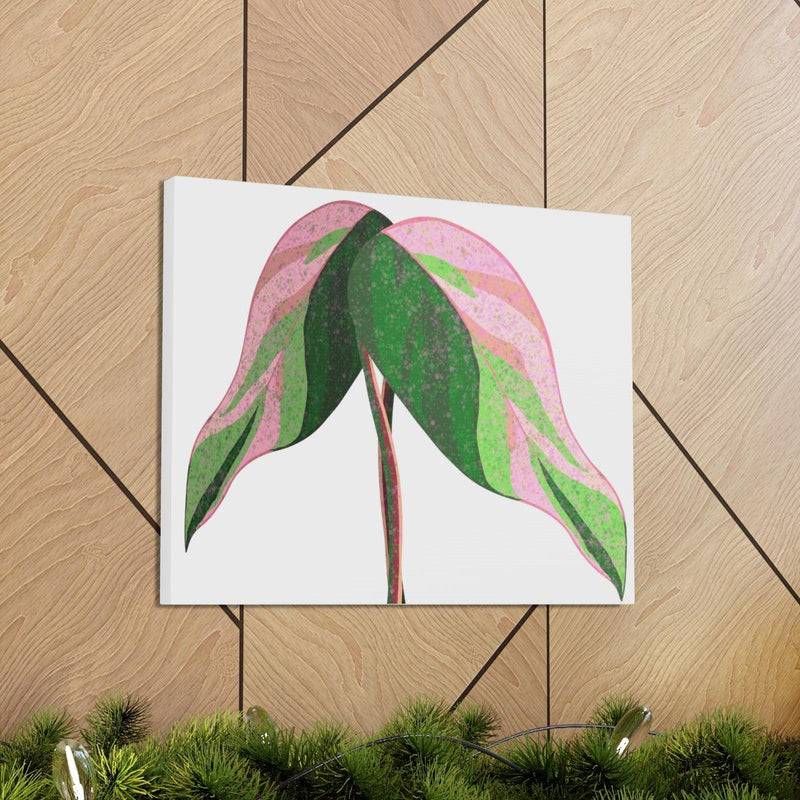 Pink Princess Philodendron Canvas, Canvas, Laura Christine Photography & Design, Art & Wall Decor, Canvas, Hanging Hardware, Home & Living, Indoor, Laura Christine Photography & Design, 