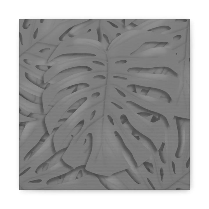 Monstera Canvas Art - Durable Matte Finish Canvas Art Print | Tropical Leaf Wall Decor