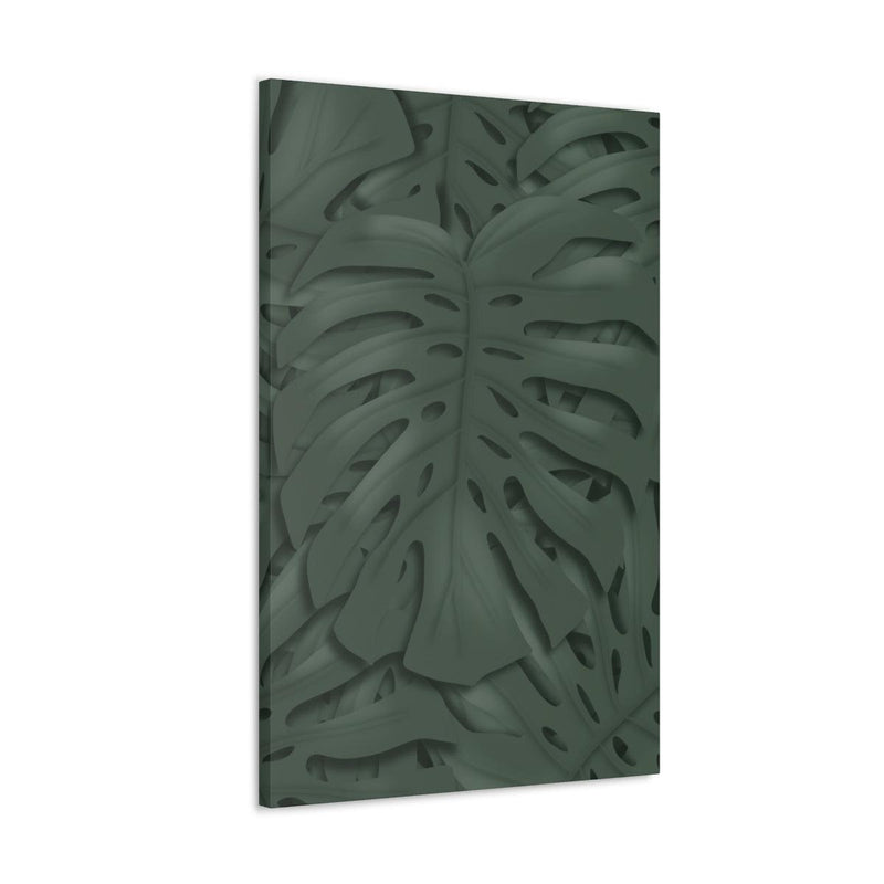 Deep Green Monstera Canvas, Canvas, Laura Christine Photography & Design, Art & Wall Decor, Canvas, Hanging Hardware, Home & Living, Indoor, Laura Christine Photography & Design, laurachristinedesign.com