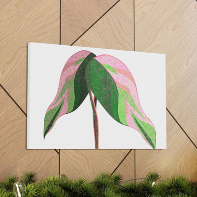 Pink Princess Philodendron Canvas, Canvas, Laura Christine Photography & Design, Art & Wall Decor, Canvas, Hanging Hardware, Home & Living, Indoor, Laura Christine Photography & Design, laurachristinedesign.com