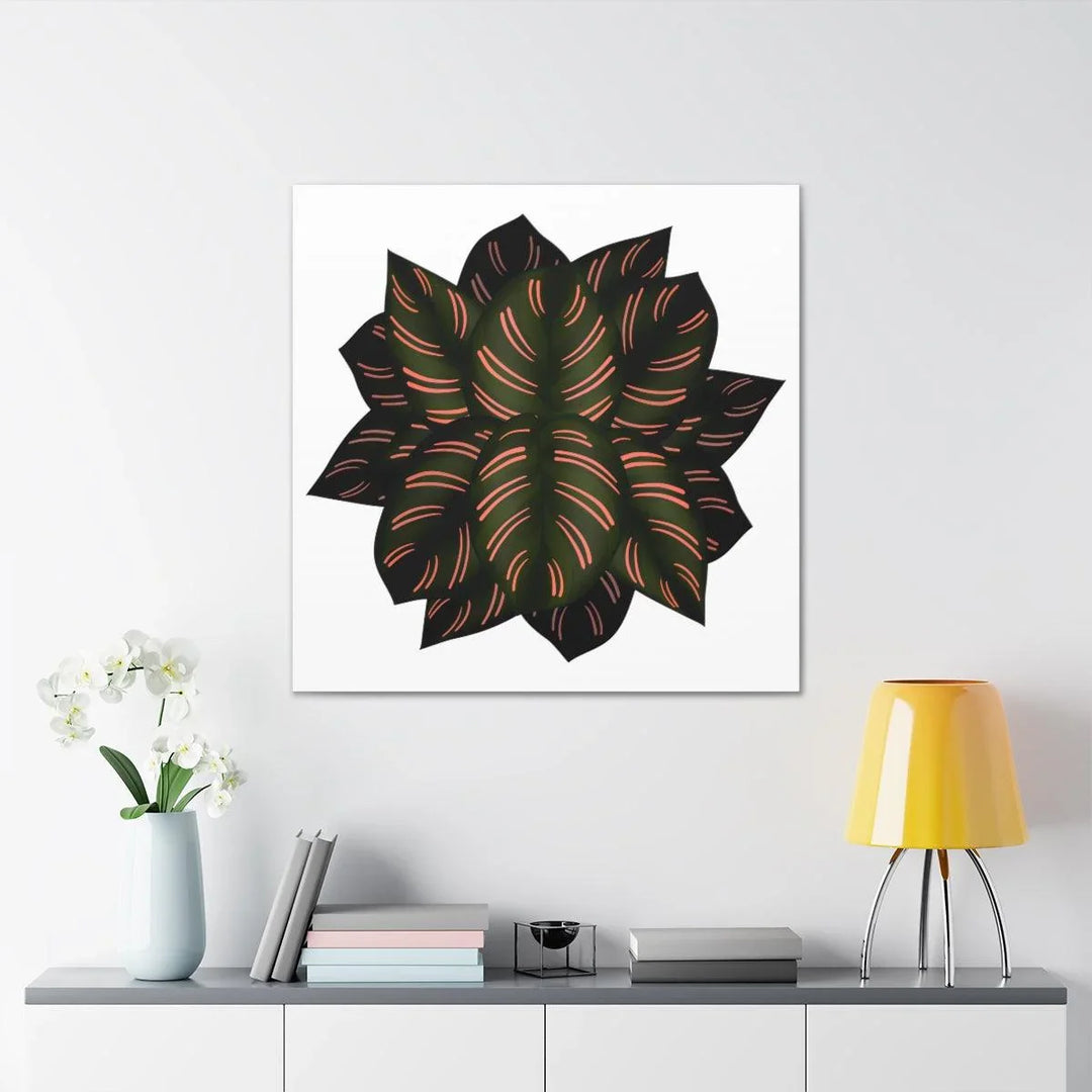 Calathea Pinstripe Canvas, Canvas, Laura Christine Photography & Design, Art & Wall Decor, Canvas, Hanging Hardware, Home & Living, Indoor, Laura Christine Photography & Design, laurachristinedesign.com
